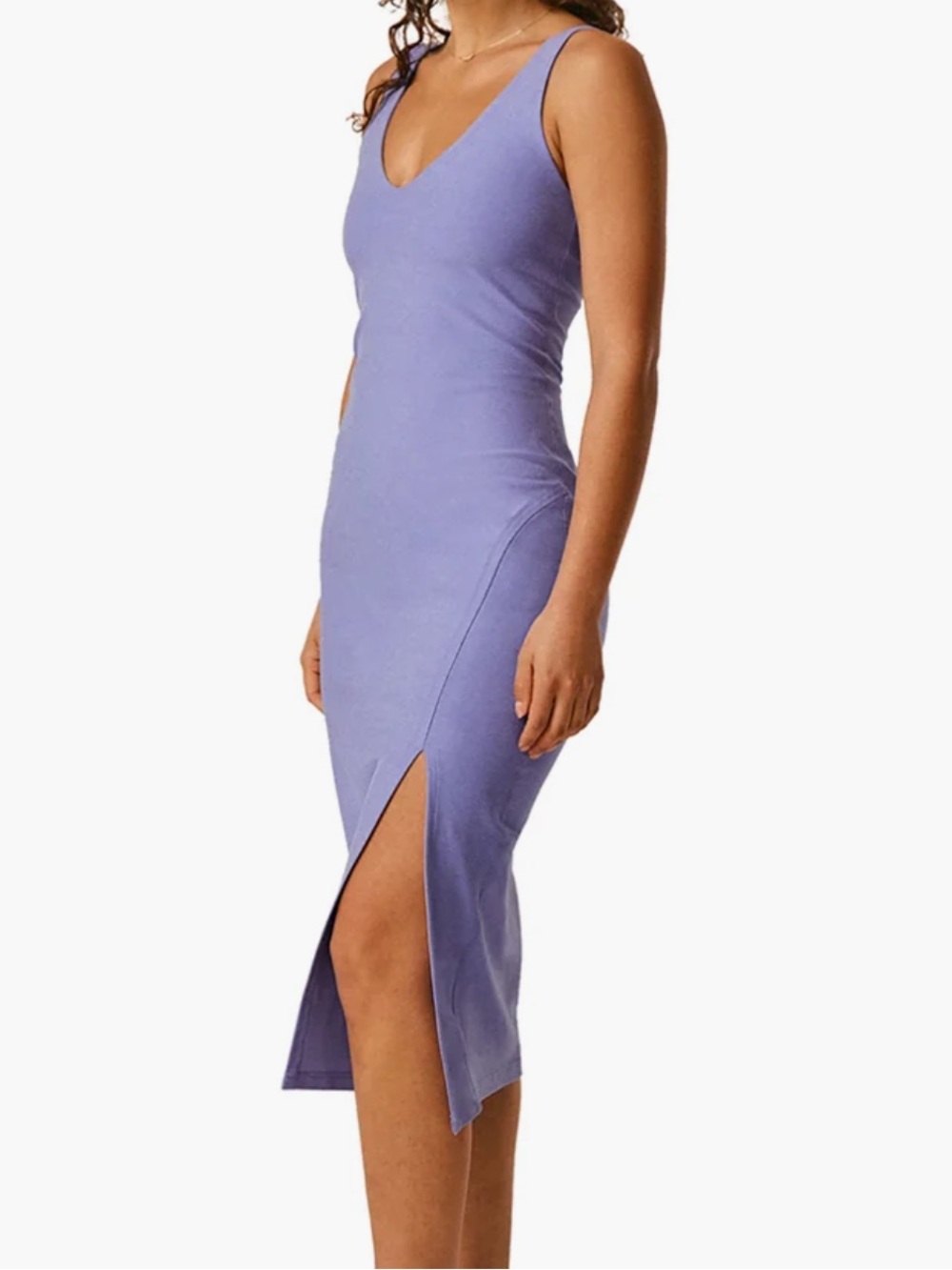 Beyond Yoga Spacedye Inspire Midi Dress in Grey, XS